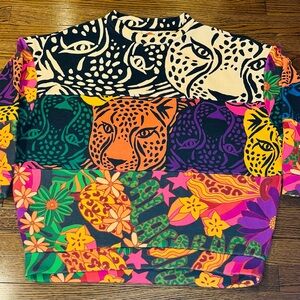 FARM Rio Mixed Prints Sweatshirt
